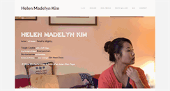 Desktop Screenshot of helenmkim.com